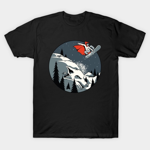 Snowboarding - Snowboarder - Snowboarder Gift T-Shirt by LR_Collections